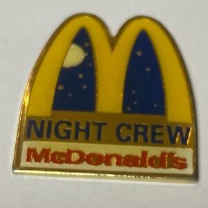 McDonald’s Night Crew Enamel Pin
